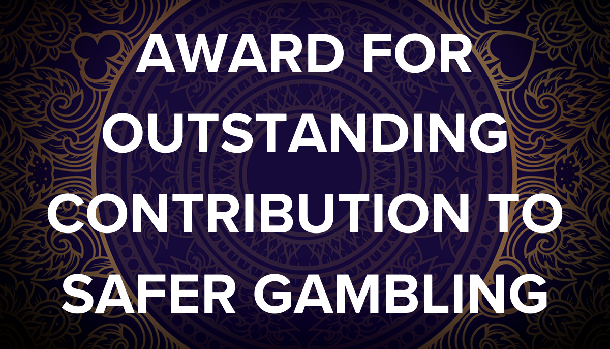 Award for Outstanding Contribution to Safer Gambling