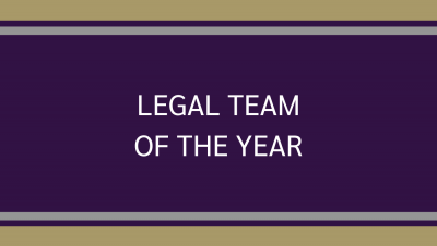 Legal team of the year
