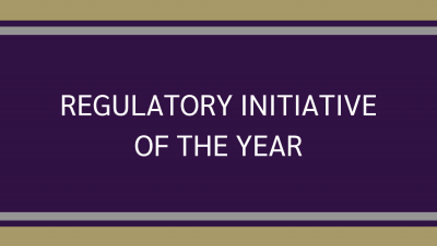 Regulatory Initiative of the Year