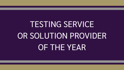Testing Service or Solution Provider of the Year