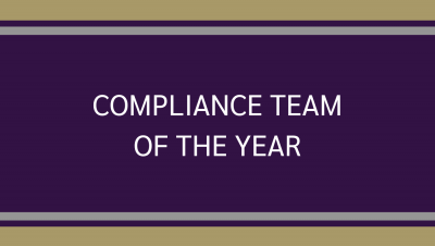 Compliance team of the year
