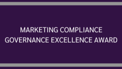 Marketing Compliance Governance Excellence Award