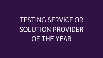 Testing Service or Solution Provider of the Year